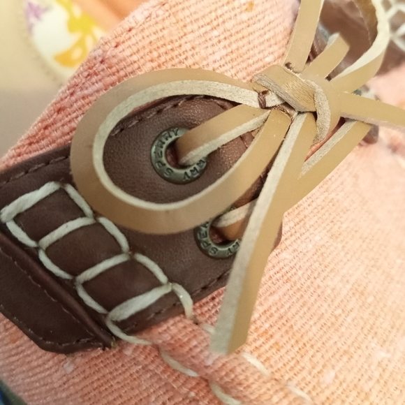 SPERRY Top-sider Bubblegum Pink Boat Dock Slide On Loafer Shoes 8.5 - Picture 10 of 10